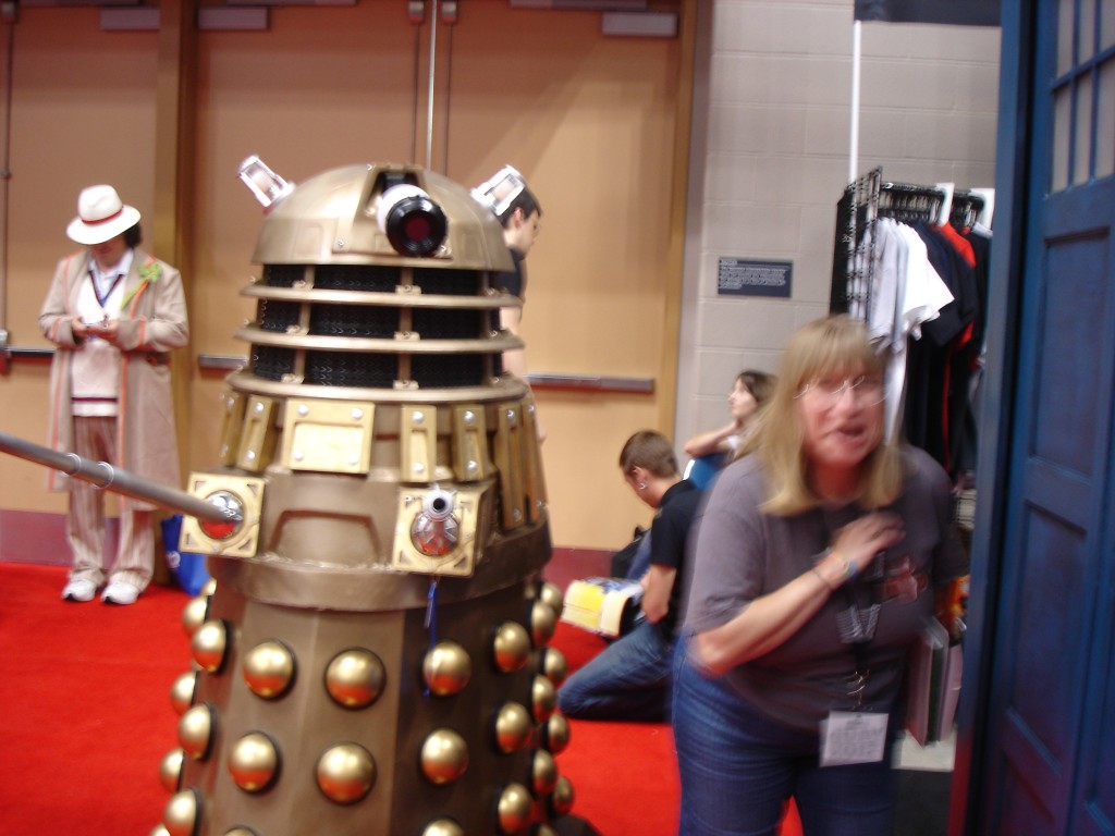 Unfortunately the Dalek thought I said 'Exterminate' not 'Interview'