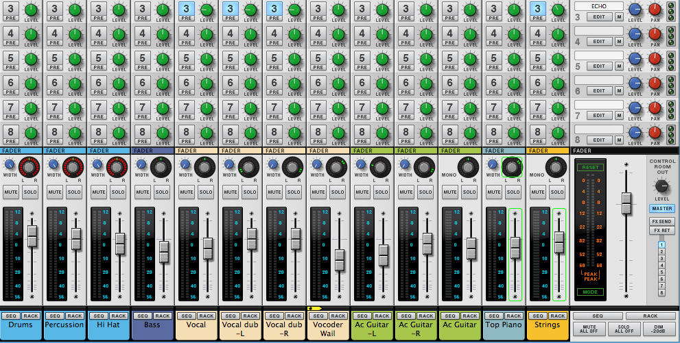 Reason sports a high-quality digital mixer, potentially giving those with audio experience the ability to mix and master an entire film audio within Reason. Reason sports a high-quality digital mixer, potentially giving those with audio experience the ability to mix and master an entire film audio within Reason.