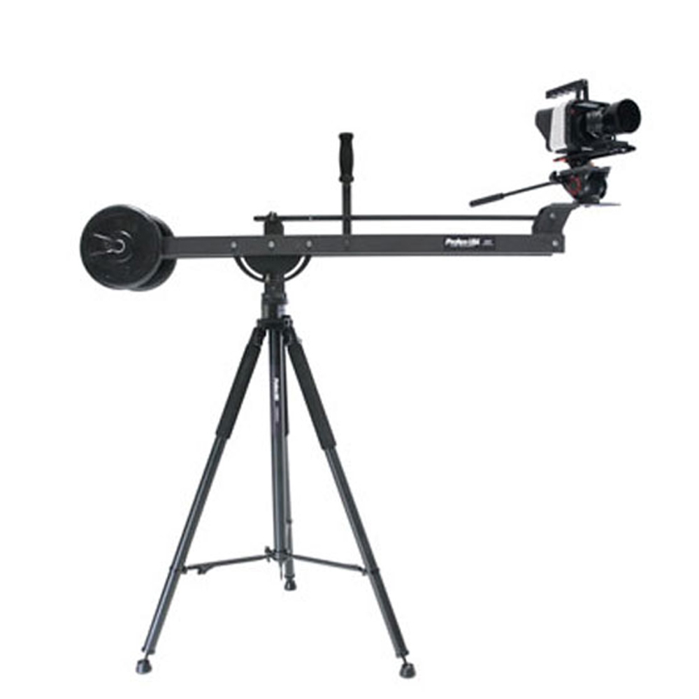 With the proper amount of counter balanced weight, the Taurus Jr allows for smooth and steady camera work.