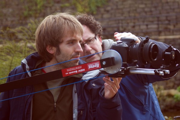 Director Neil Oseman used a Canon 600D DSLR for filming Stop/Eject and frequently employed a Hague HDV Boom for exterior shots.