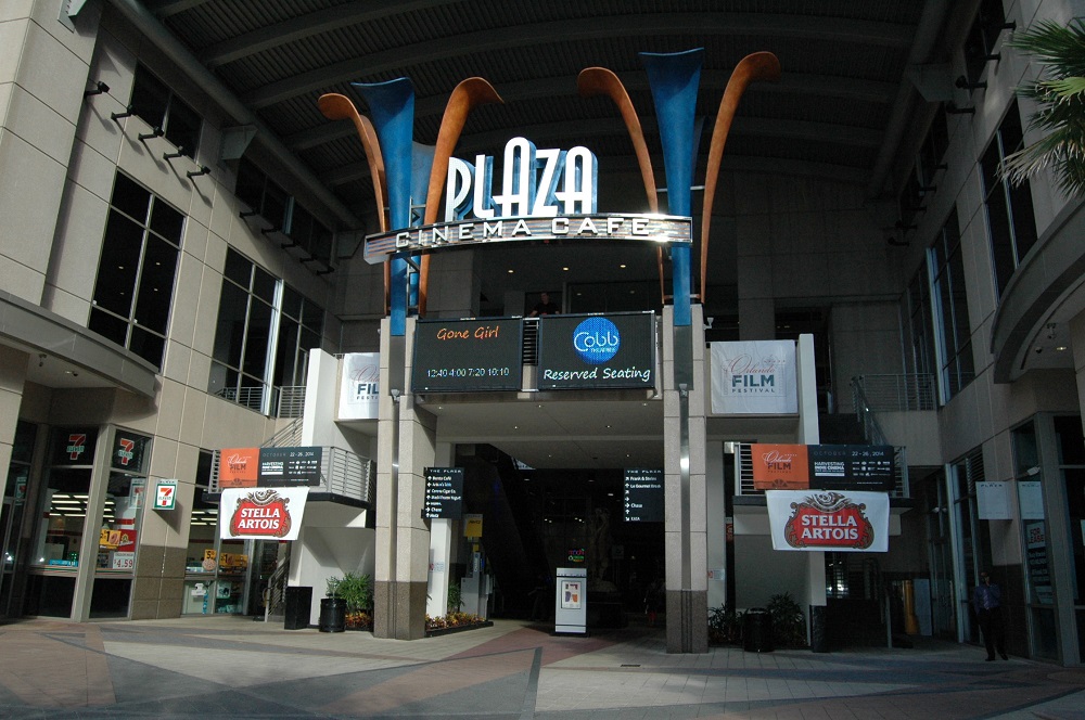The 9th Orlando Film Festival was held at the Cobb Plaza Cinema Café in downtown Orlando.