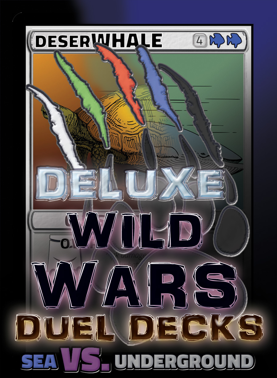 Sea Vs. Underground Deluxe Dueling Deck