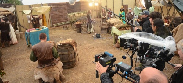 Cameras roll on the set of Kate Madison’s web series, Ren.