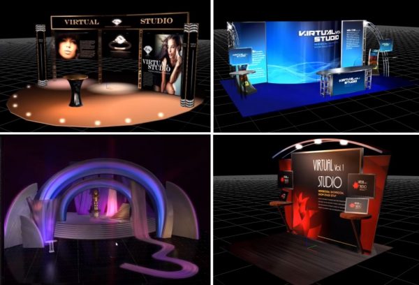 Build 3D Virtual Sets - Intuitive and Customizable Stage Setup