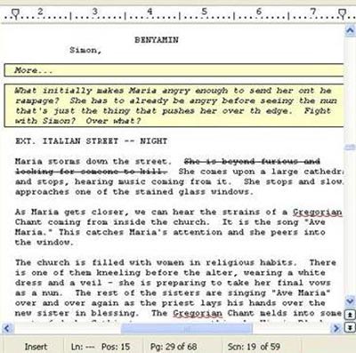 movie magic screenwriter 6.0 movie magic screenwriter 6.0