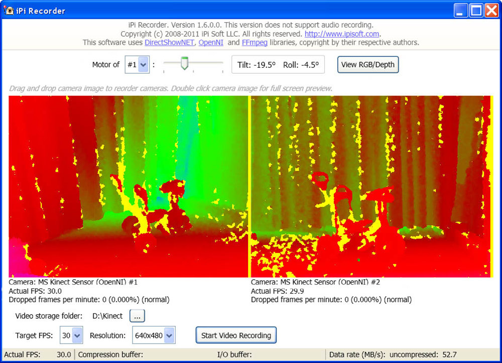 ipi mocap studio re order camera ipi mocap studio re order camera
