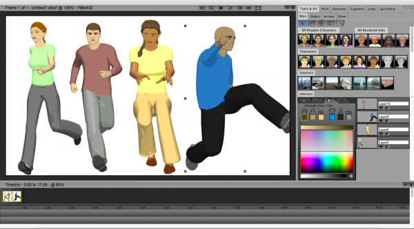 model posing software