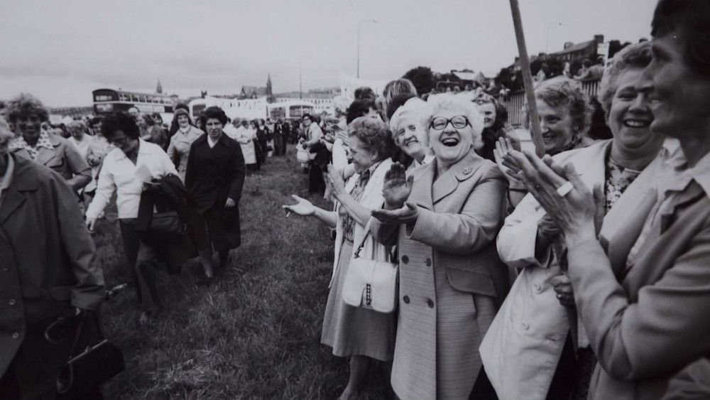 She organized a movement called “Peace People”, which began as a group of women who were no longer willing to stand for the deaths of their children and loved ones.